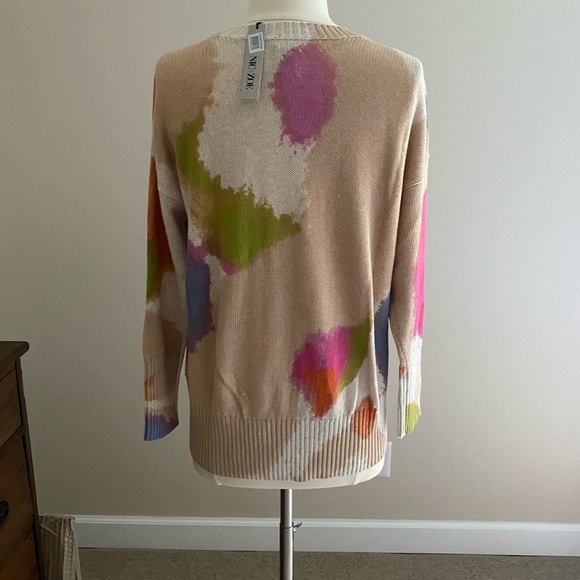 NIC + ZOE Bright Spot Sweater NWT XS - Picture 4 of 7